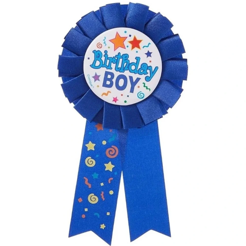 EUC Blue “Birthday Boy” Badge. Only used once!!